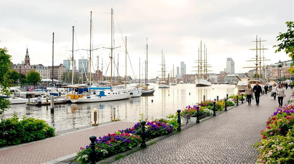 hamburg s maritime climate