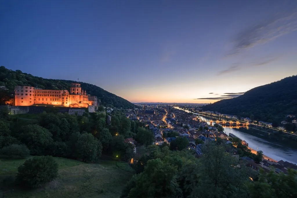 heidelberg, castle, historical